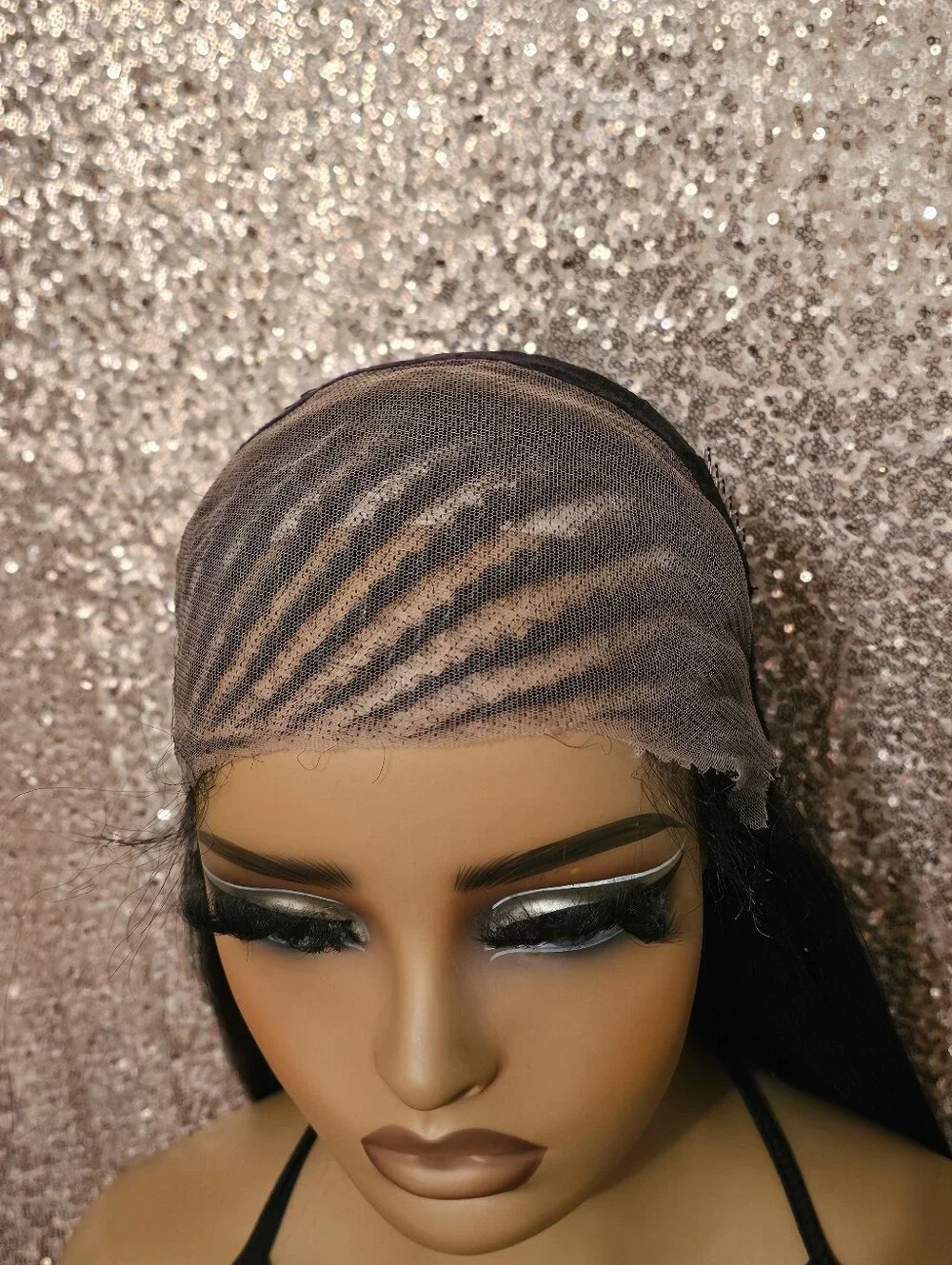Lace Front Wig with Front Cornrow Twist